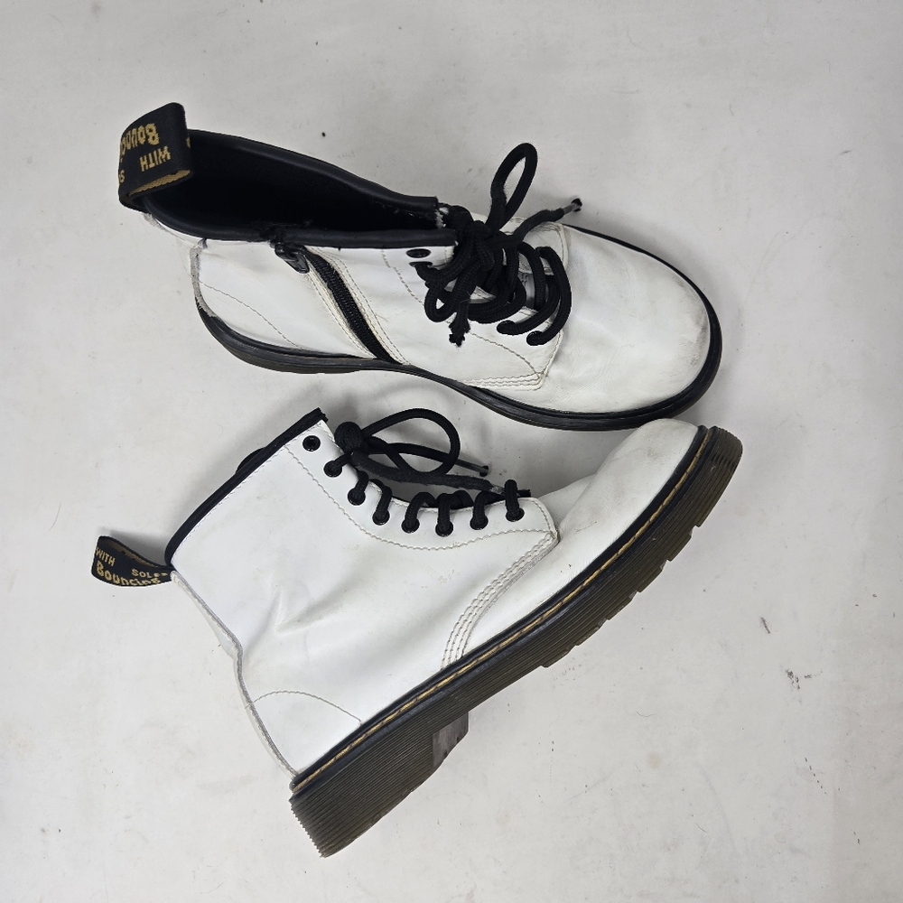 Dr. Martens Lace Up Combat Boots Youth Size 3